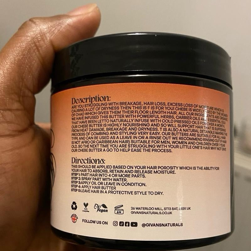 Chebe Hair Growth Butter With Shea For Haircare Hydrate