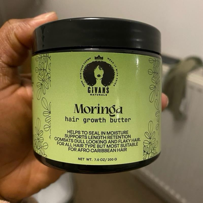 Moringa Hair Growth Butter With Shea For Haircare Hydrate Moisturizer