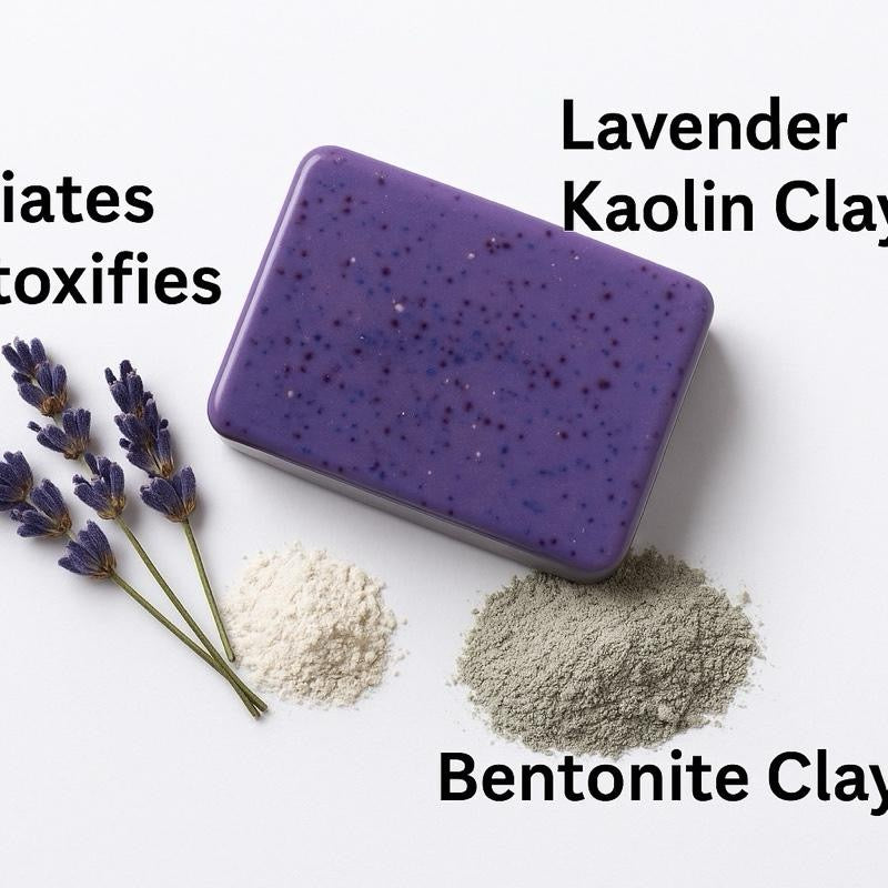 Glow Body Scrub Bars – Detox, Brighten & Smooth Skin With Sugar Exfoliant