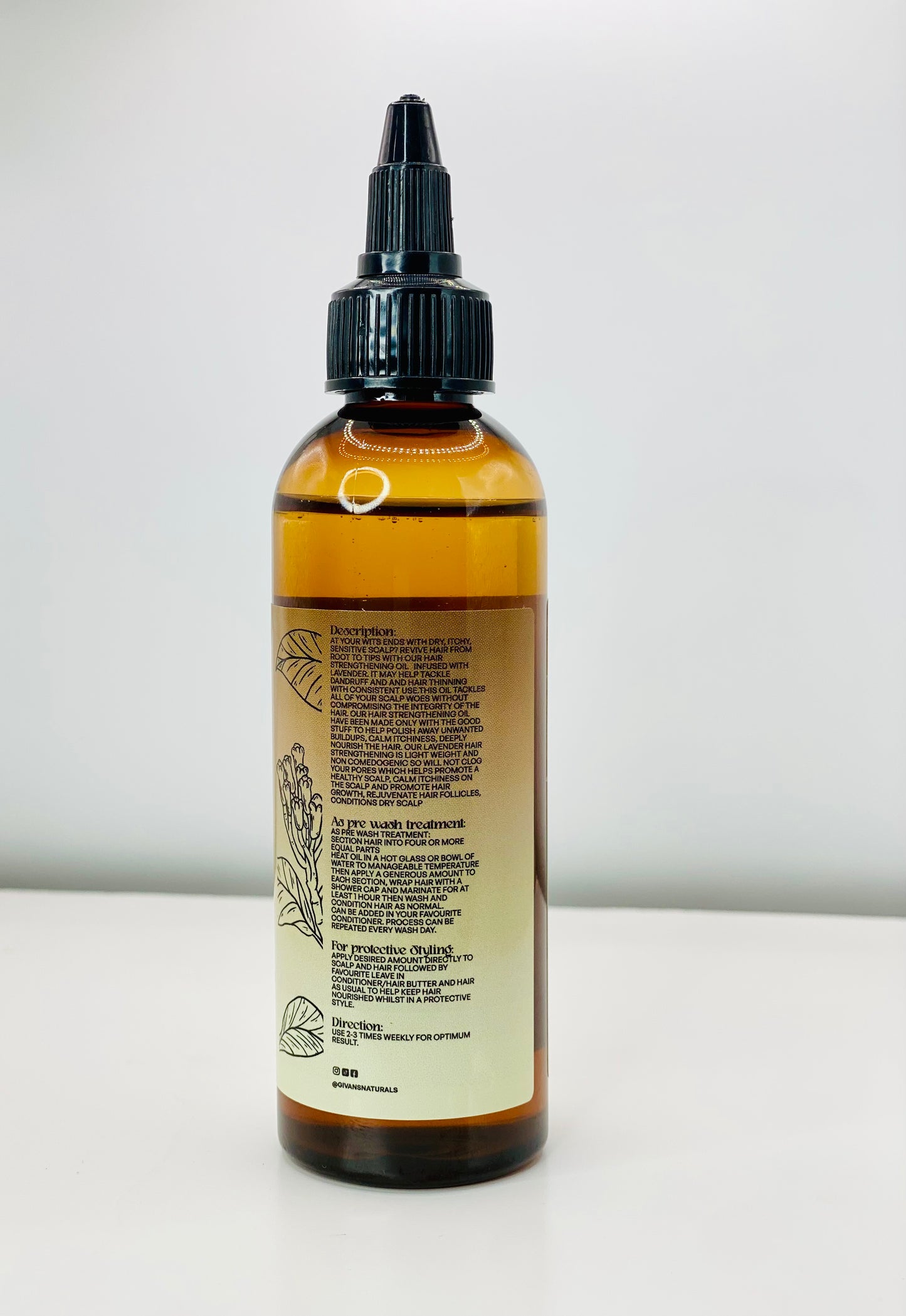 100ml Clove Hair Strengthening Oil For Thinning Hair