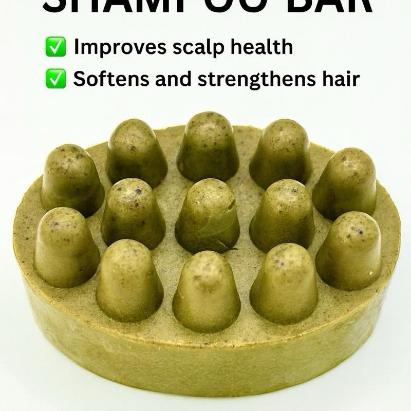 Ayurvedic Scalp Massage Shampoo Bar – Stimulates Growth & Reduces Hair Loss  Haircare Gentle Cleanser