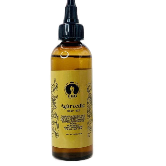 Herbal Ayurvedic Hair Growth Oil – Strengthen Roots & Stimulate Growth