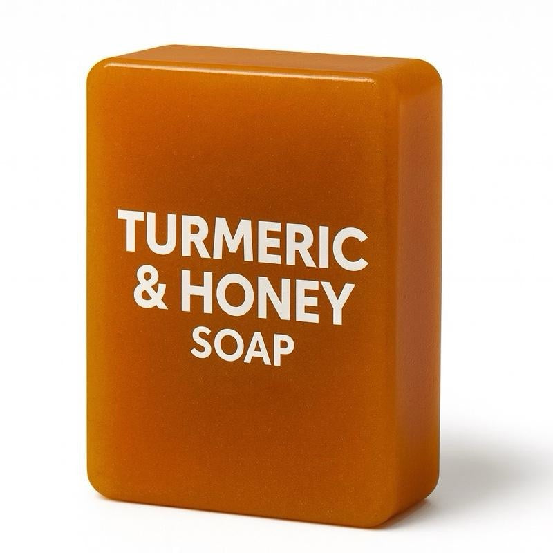 Turmeric & Honey Glow Soap Soothing Face And Body Wash Cleanser For  Daily Cleansing
